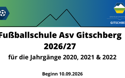 Fussballschule 26/27